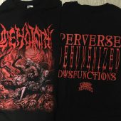 CENOTAPH Perverse Dehumanized Dysfunctions(Red) T-shirt