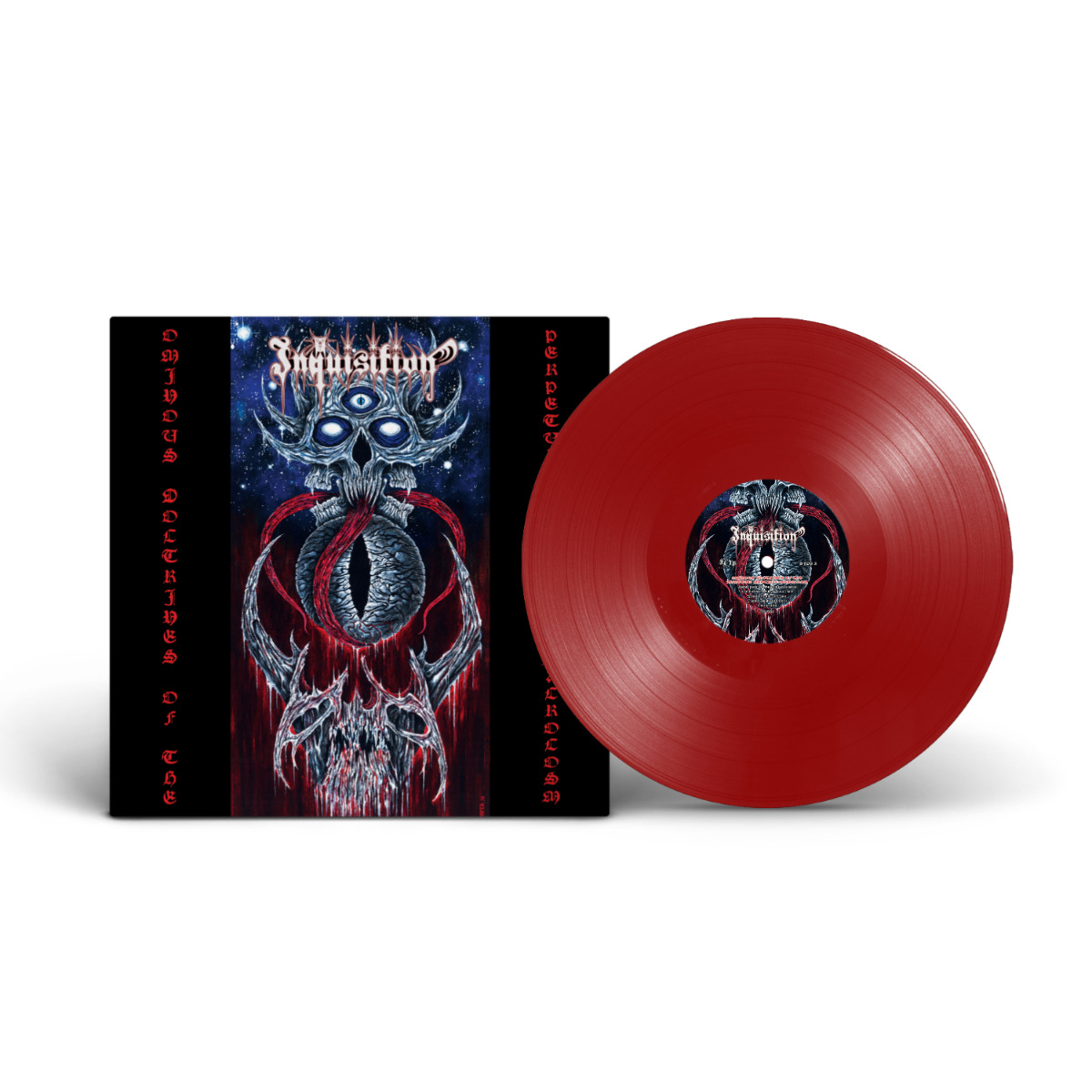 Inquisition Ominous Doctrines of the Perpetual Mystical Macrocosm GATEFOLD LP RED Inquisition Ominous Doctrines of the Perpetual Mystical Macrocosm GATEFOLD LP RED